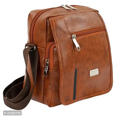 Classic Solid Messenger  Bag for Men