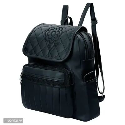 Classy Solid Backpacks  for Girls-thumb0