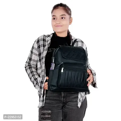 Classy Solid Backpacks  for Girls-thumb2