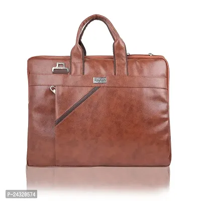 Classy Solid Messenger/Laptop Bags for Men-thumb0