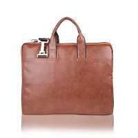 Classy Solid Messenger/Laptop Bags for Men-thumb1