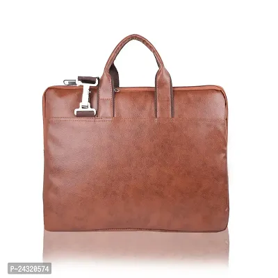 Classy Solid Messenger/Laptop Bags for Men-thumb2