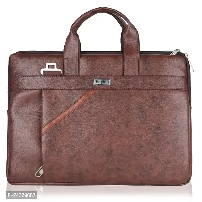 Classy Solid Messenger/Laptop Bags for Men-thumb0