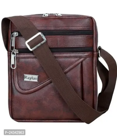 Classy Solid Messenger Bags for Men-thumb0