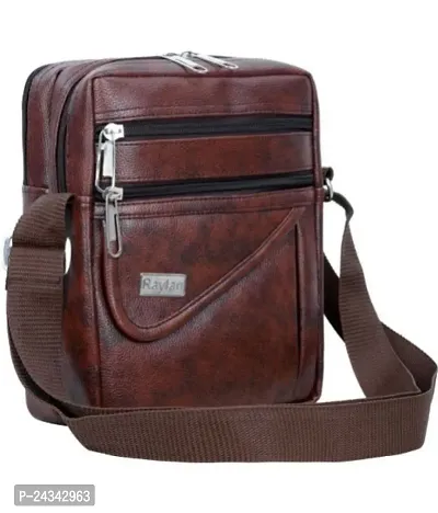 Classy Solid Messenger Bags for Men-thumb2