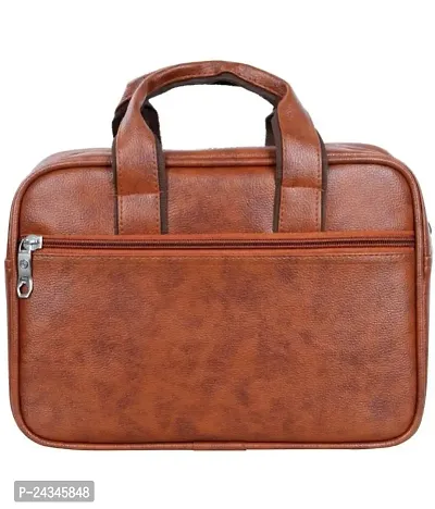 Classy Solid Messenger/Laptop Bags for Men-thumb5
