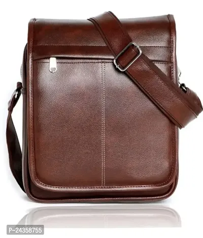 Classic Solid Messenger Bag for Unisex