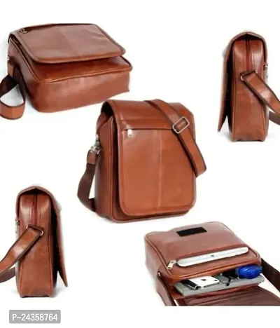 Classic Solid Messenger Bag for Unisex-thumb3
