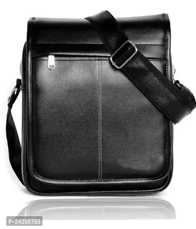 Classic Solid Messenger Bag for Unisex-thumb0