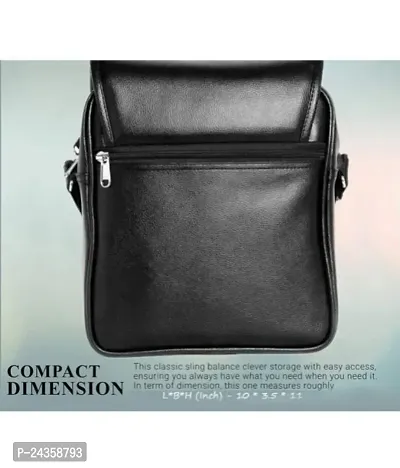 Classic Solid Messenger Bag for Unisex-thumb5