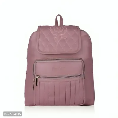 Pink Backpack For Girl And Women-thumb0