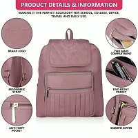 Pink Backpack For Girl And Women-thumb3