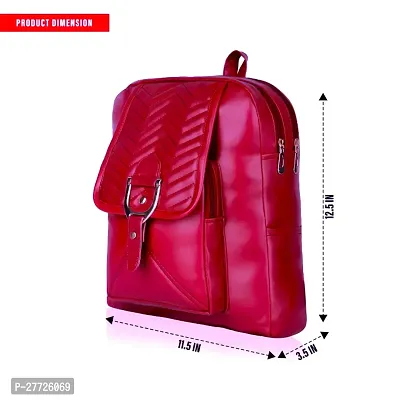 Red Backpack For Girl And Women-thumb2