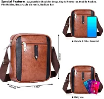 Classic Solid Messenger Bag for Unisex-thumb1