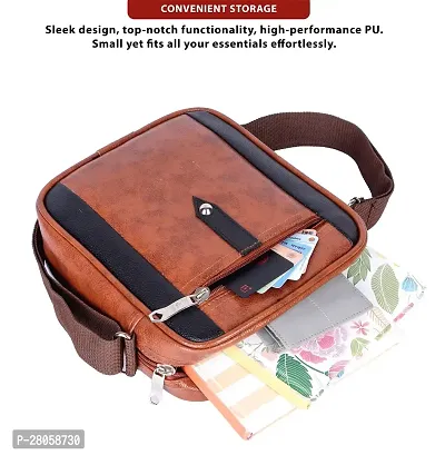 Classic Solid Messenger Bag for Unisex-thumb4