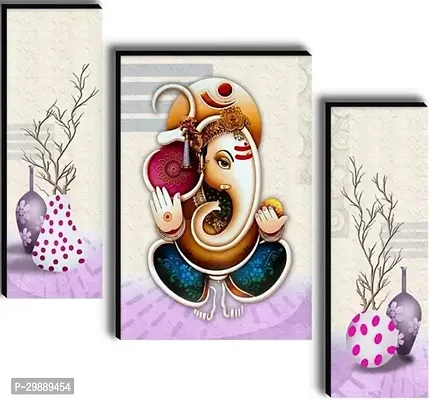 Wall Decoration Paintings for Home Decoration Paintings for Living Room Set of 3-thumb0