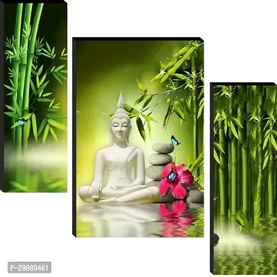 Wall Decoration Paintings for Home Decoration Paintings for Living Room Set of 3-thumb0