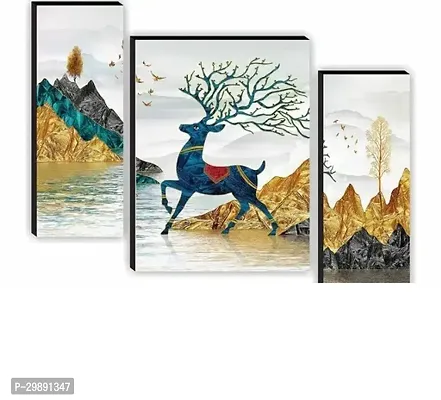 Painting for Wall Decoration Paintings for Home Decoration Paintings for Living Room Set of 3