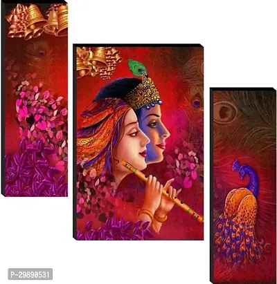 Painting for Wall Decoration Paintings for Home Decoration Paintings for Living Room Set of 3-thumb0