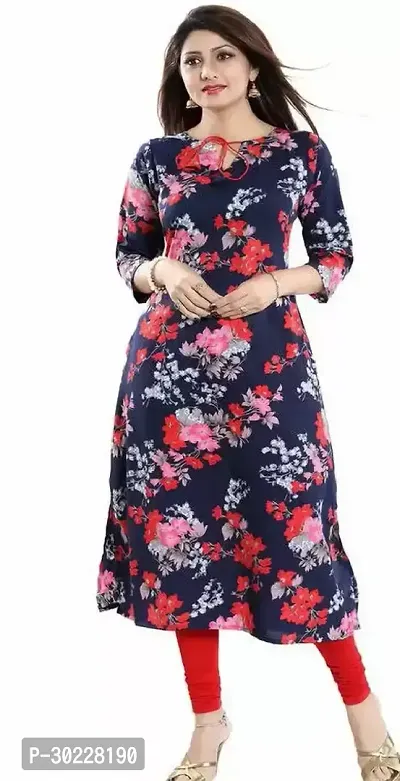 Stylish Rayon Kurta For Women-thumb0