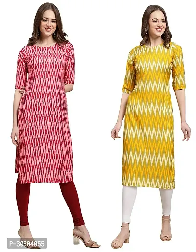 Stylish Crepe Kurti for Women Pack of 2