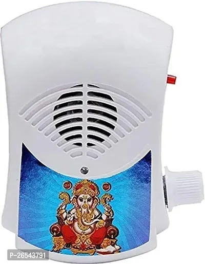 Biyanka 35 in 1 Gayatri Mantra Chanting Box Mini Plug Device (White)