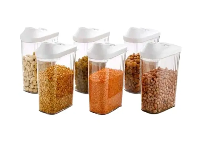 RUDRAKSH Easy Flow Container (750ML) 6 Piece (dp -9)