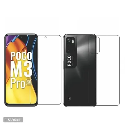 Nawab Collection Front and Back Screen Guard For Poco M3 Pro 5G-thumb0