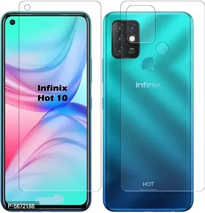 Nawab Collection Front and Back Screen Guard For Infinix Hot 10-thumb0