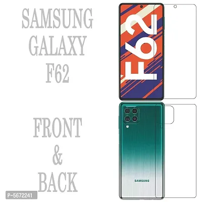 Nawab Collection Front and Back Screen Guard For Samsung Galaxy F 62-thumb2
