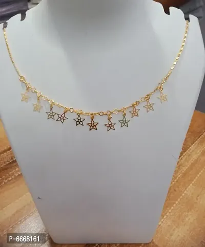 Trendy Beautiful Gold-Plated Women Necklaces-thumb0