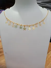 Trendy Beautiful Gold-Plated Women Necklaces-thumb2
