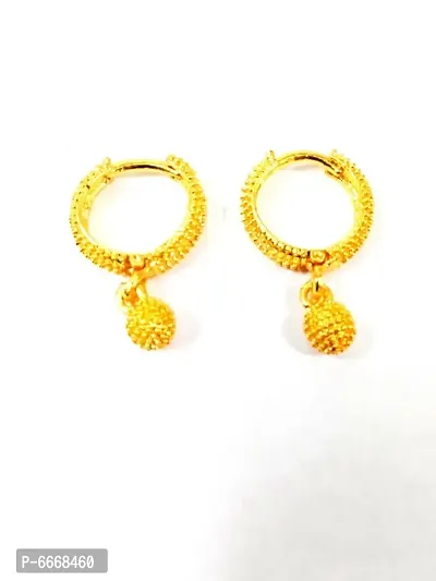 Trendy Beautiful Gold-Plated Women and Girls Earring-thumb3