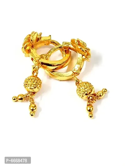 Trendy Beautiful Gold-Plated Women and Girls Earring