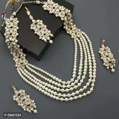 Fancy Alloy Jewellery Set For Women-thumb2