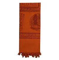 Namabali,with Hare Krishna Printed Colour White Hight 76 inches (Deep Orange)-thumb2