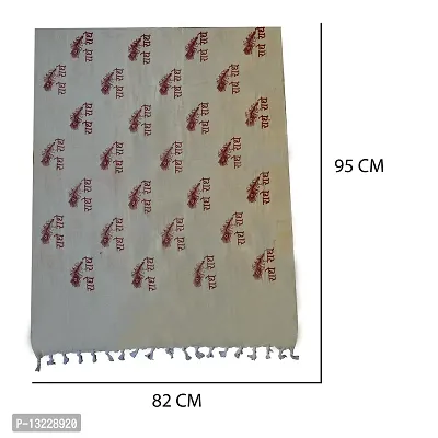 Templeshop Namavali of Radhe Radhe Chadar Printed Cloth Pure Cotton is Necessary While Worshiping Shri Krishna, This is a Holi Cloth The Language in Cloth is in Hindi-thumb3