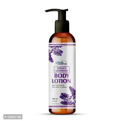 Avira Essential French Lavender Organic Body Lotion For Women  Men - 200 ml