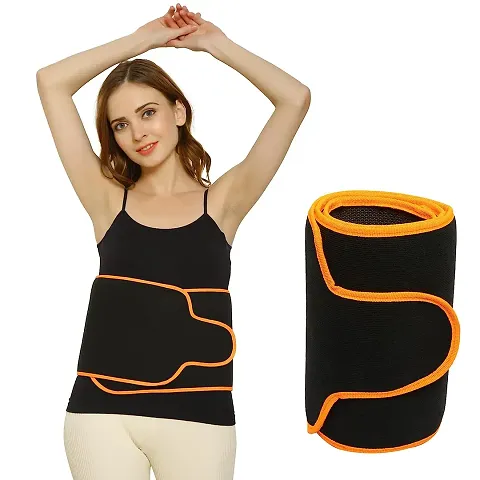 Buy Classic Sweat Slim Belt Free Size Fat Burning Sauna Hot Neoprene  Material Shaper Waist Trimmer Online In India At Discounted Prices