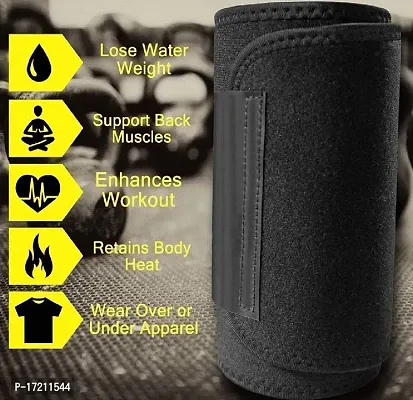 Classic Mens And Womens Waist Trimmer Slimming Neoprene Ab Belt For Faster Weight Loss Fat Burner-thumb4