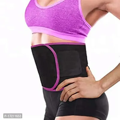 Classic Sweet Sweat Waist Trimmer Original Belt Make In India Pink Logo For Men Women Your Perfect Fitness Partner
