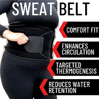 Classic Waist Support Belt Neoprene Ab Belt Trainer Stomach Wrap Tummy Belt Belly Tummy Yoga Wrap Back Exercise Body Wrap-thumb4