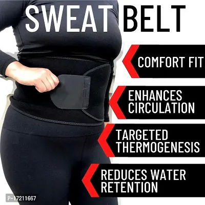 Classic Waist Support Belt Neoprene Ab Belt Trainer Stomach Wrap Tummy Belt Belly Tummy Yoga Wrap Back Exercise Body Wrap-thumb5