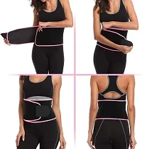 Classic Mens And Womens Waist Trimmer Slimming Neoprene Ab Belt For Faster Weight Loss Fat Burner-thumb2