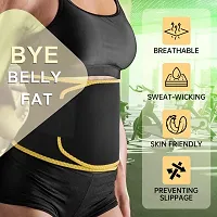 Classic Waist Support Belt Neoprene Ab Belt Trainer Stomach Wrap Tummy Belt Belly Tummy Yoga Wrap Back Exercise Body Wrap-thumb1