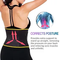 Classic Waist Support Belt Neoprene Ab Belt Trainer Stomach Wrap Tummy Belt Belly Tummy Yoga Wrap Back Exercise Body Wrap-thumb3