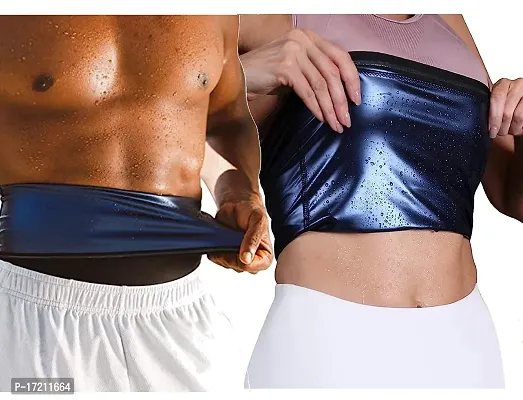 Classic Women Men Waist Trainer Belt Sweat Corset Body Shaper Ab Cincher For Workout Unisex L Waist Size 27 28 Inches-thumb0