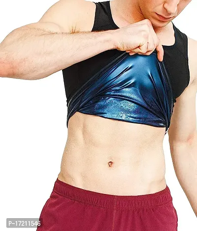 Buy Classic Sweat Shapewear Vest Belt For Men Polymer Shapewear Workout For  Weight Loss Waist Body Slimming Trainer Online In India At Discounted Prices