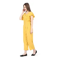 Classic Polyester Solid Jumpsuit-thumb4