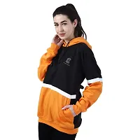 Chanda Khuba Women's Sweatshirt Full Sleeve Kangaroo Pocket Pullover Hoodies - CKHD-G-06-thumb4